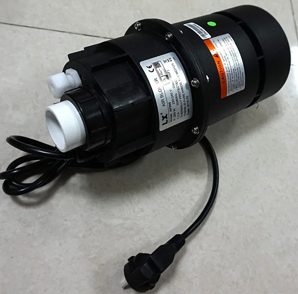 LX AP200 200W ванна бассейн воздуходувка POMPE BULLEUR (воздуходувка)-замена ROCOI WEZUE LDFB-200 |