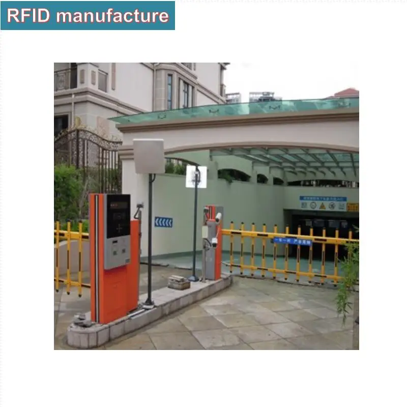 

Impinj R2000 Integrated UHF RFID reader RS-232 /Wiegand26/34/TCP/IP 865~868Mhz 915mhz built-in 9.2dbi circular uhf rfid antenna