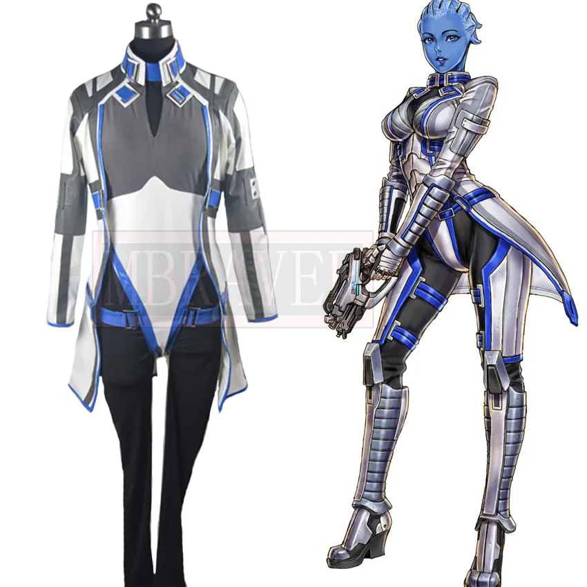 Костюм для косплея Mass Effect ME Liara любой размер | Тематическая одежда и униформа