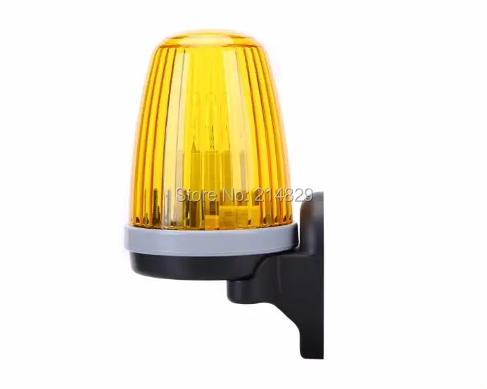 

Swing Gate Operator kit 350KG per leaf con alarm light photocells y 8 transmitters y antifreeze oil for Russia