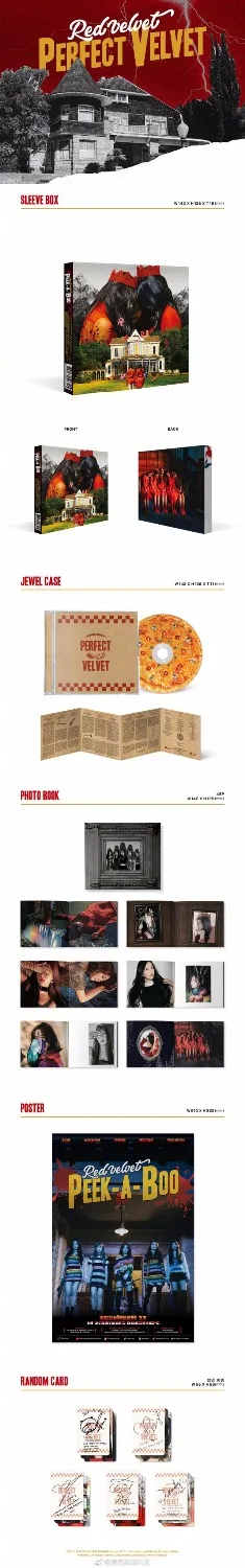 Подписанный KPOP красный бархат с автографом 2-й альбом идеальный бархат CD+ Фотокнига K-POP 122017
