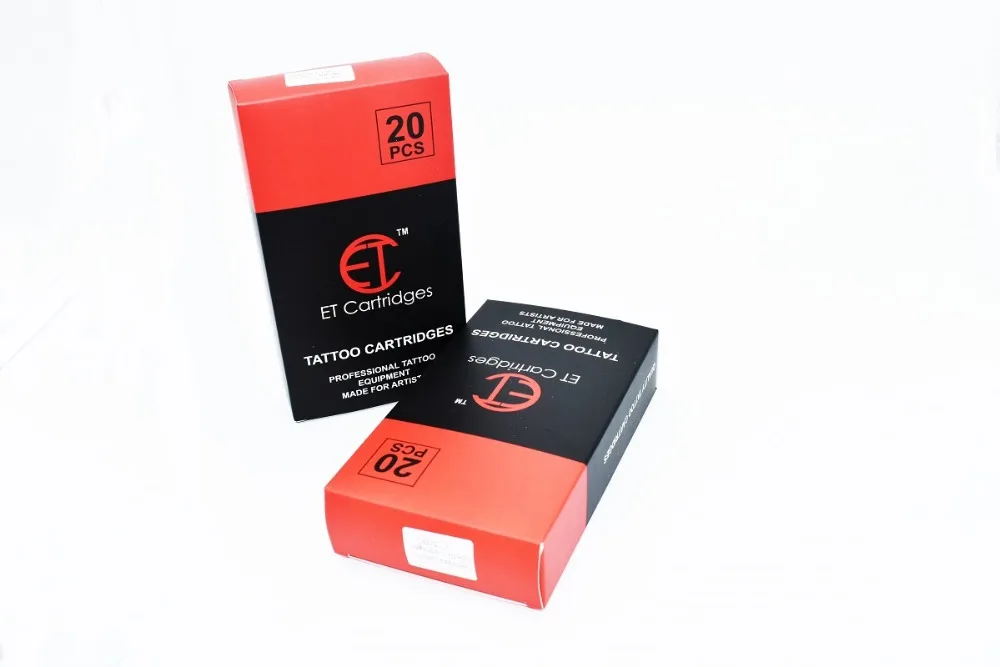 

ET Cartridges Disposable Gray Transparent Tips Magnum Cartridge Tattoo Needles C1207M1