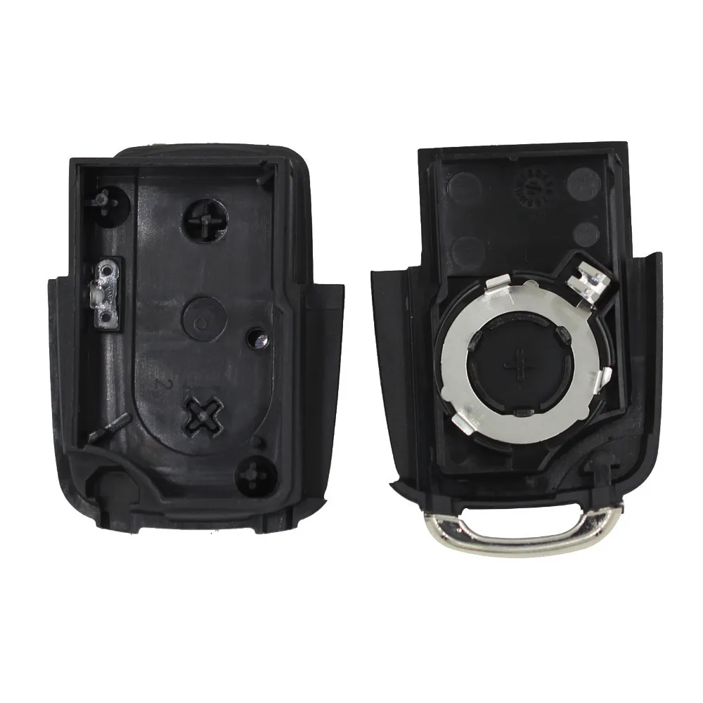 KEYYOU 20x2 кнопочный дистанционный Раскладной Автомобильный чехол для ключей VW