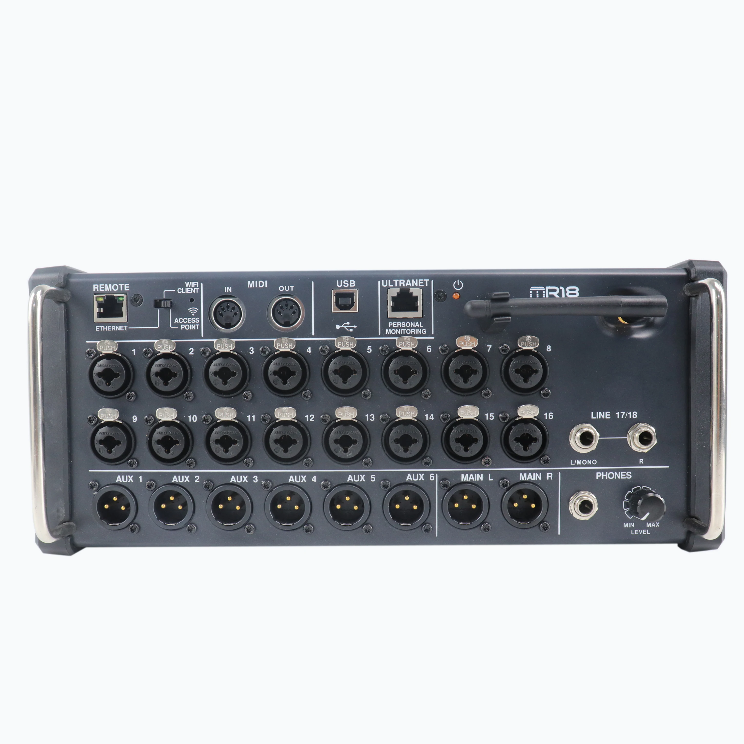 Leicozic MR18 18 вход Цифровой микшерный пульт для iPad/Android планшетов с 16 PRO предусилителей, встроенный Wifi и многоканальный USB