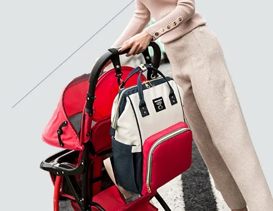 Японская сумка Mommy вместительная для мамы и ребенка многофункциональный