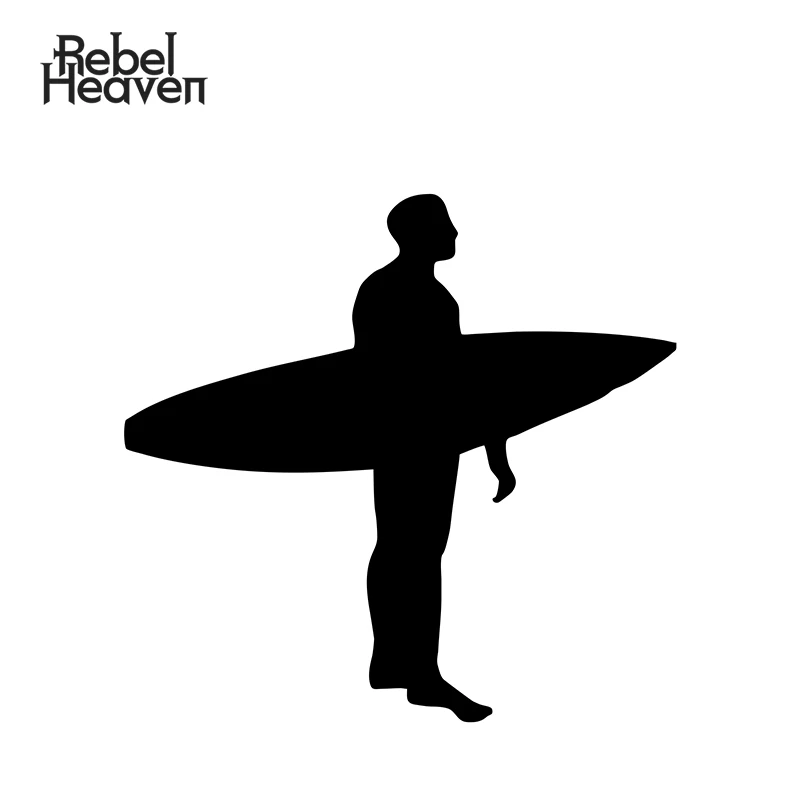 Наклейки для автомобиля Rebel Heaven Виний JDM декоративные оконные мужские Серферы SMIRK