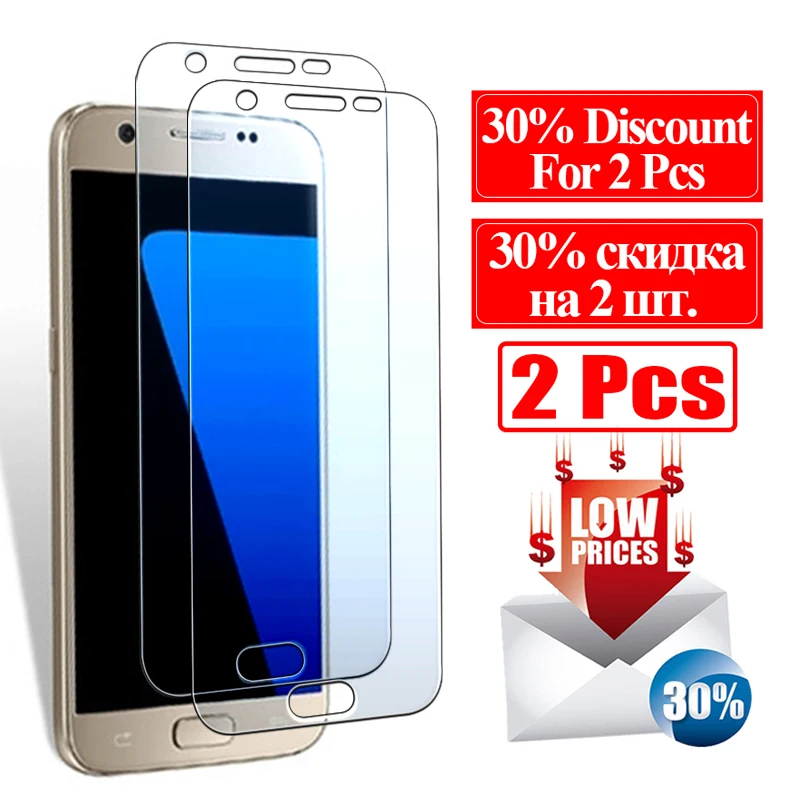 Protective glass for samsung s7 s6 s 7 6 on galaxy samsyng galxy s5 s4 s3 mini protector note 5 4 3 tempered screenprotector | Мобильные