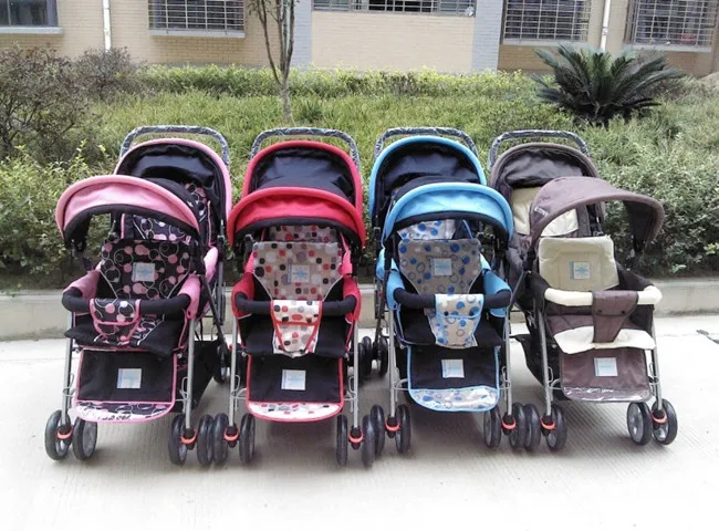 Twins Stroller For Baby Take Direction Lock Universal Wheel Rear Brake Front Suspension Many Colors No Postage |