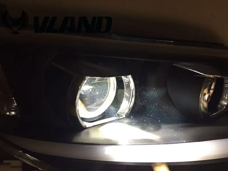 VLAND Заводская Автомобильная фара для светодиодная фара дальнего света Camry 2012 2013 головной светильник с ксеноновой лампой H7 и Дневной светильник