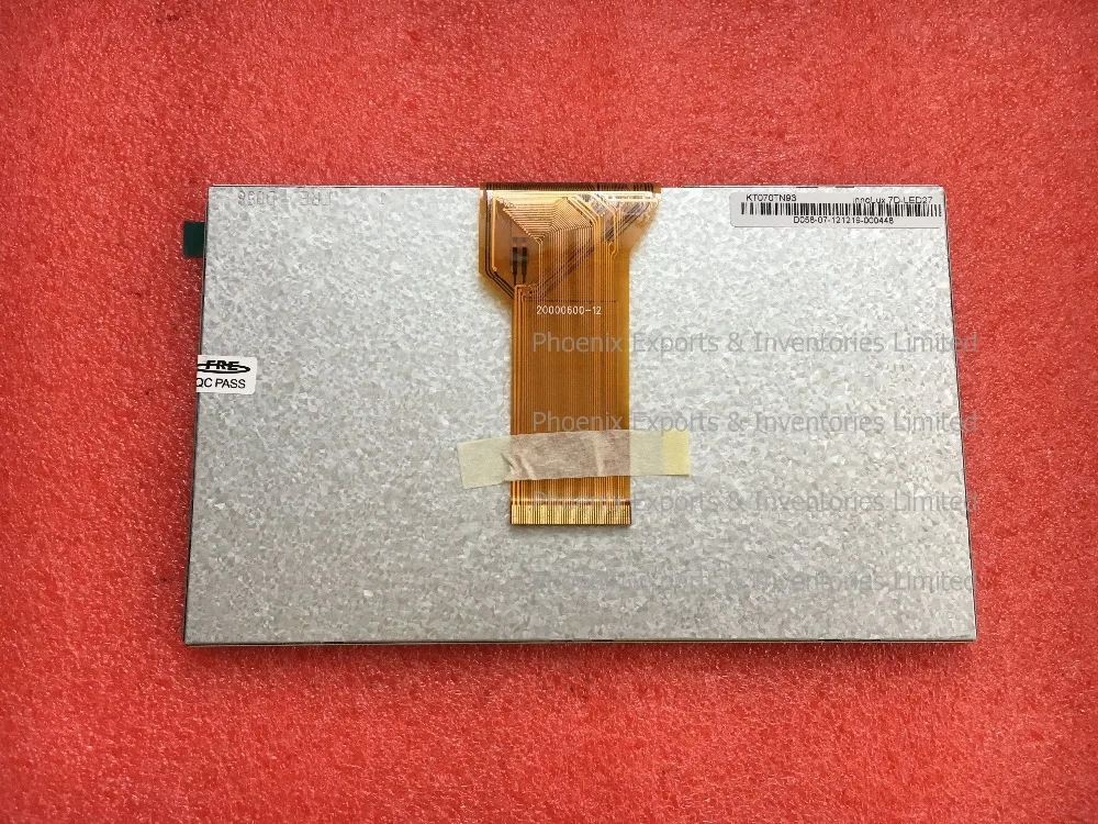 Оригинальная панель ЖК экрана KT070TN93 7D LED27 2 7 &quot800*480|ЖК-модули| |
