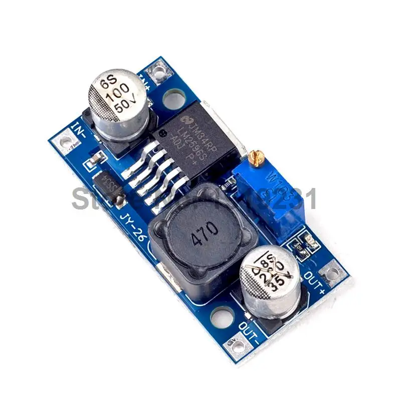 Высокое качество 3A Регулируемый DC LM2596 LM2596S ADJ Вход 3 V 40 Выход 1 25 35 понижающий