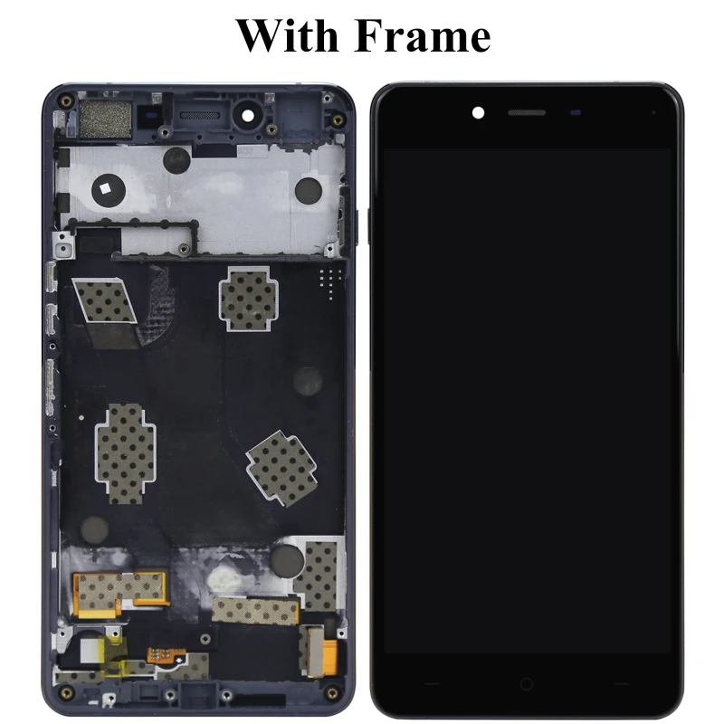 Класс для Oneplus X E1003 ЖК дисплей с сенсорным экраном в сборе Замена рамкой LCD 1 +
