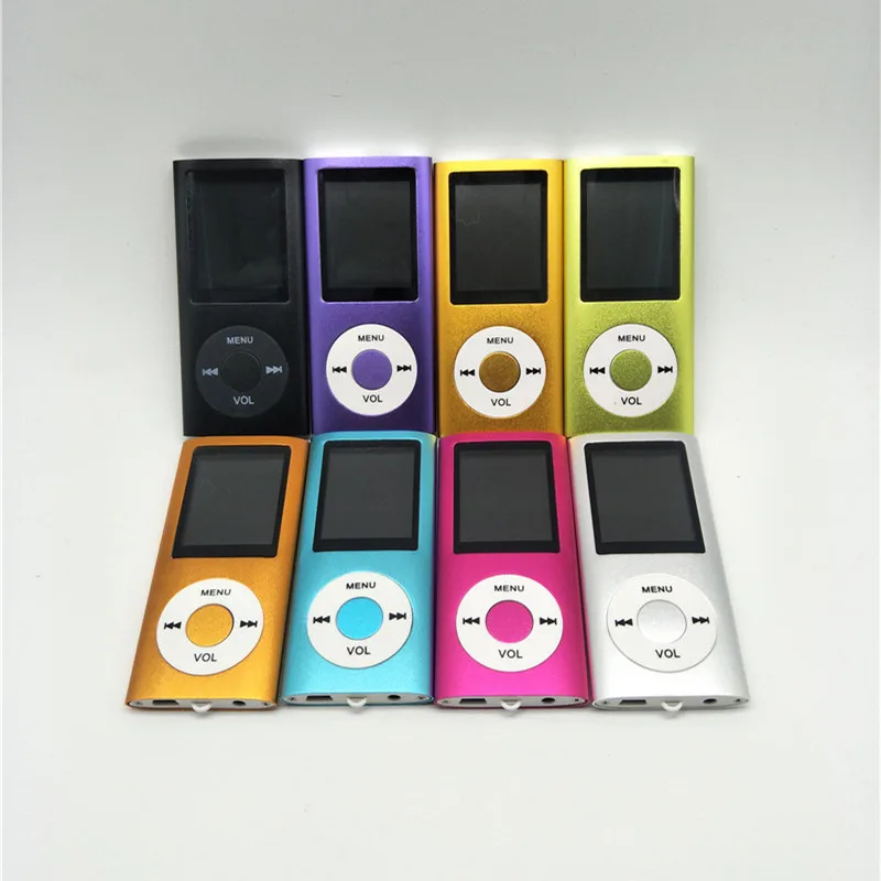 Лидер продаж тонкий 4th 1.8 TFT ЖК дисплей 8 ГБ 4 MP3 Media Video кино плеера FM Радио книгу USB
