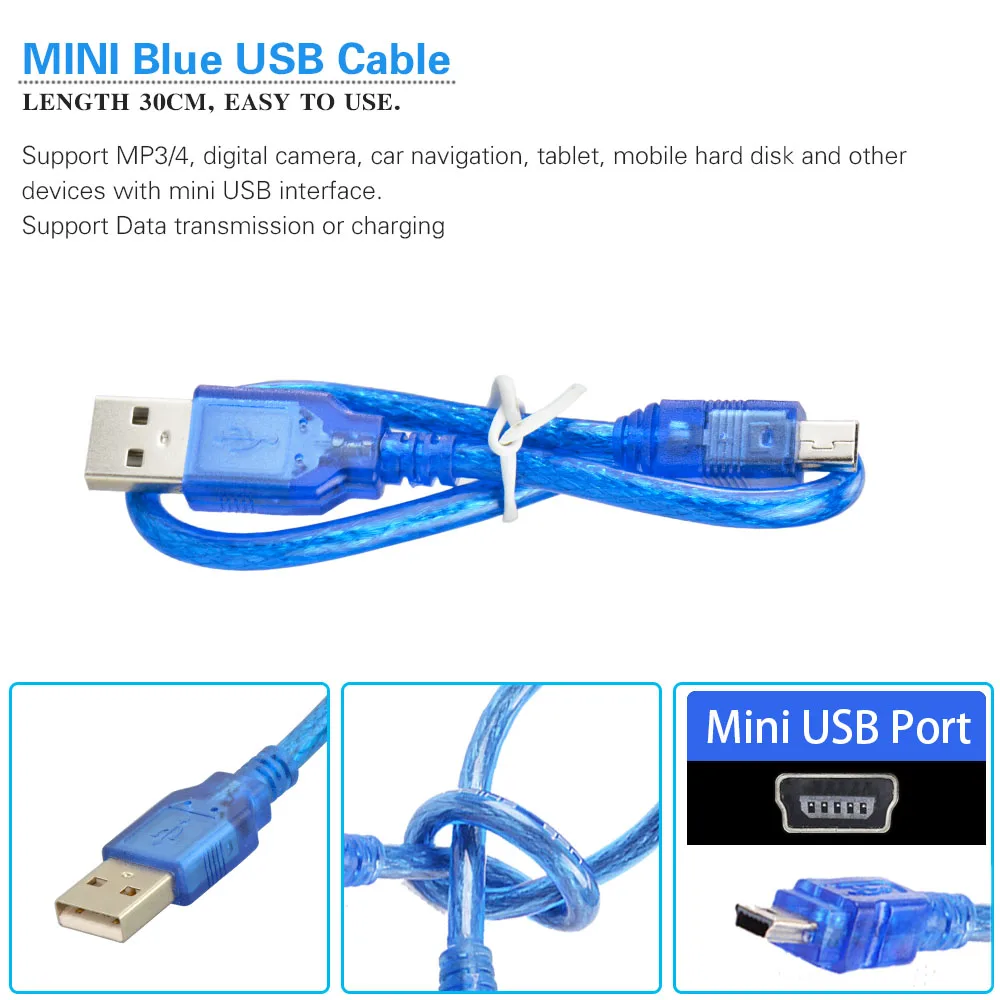 Бесплатная доставка 1 шт. плата нано контроллера Keyestudio CH340 + USB кабель для