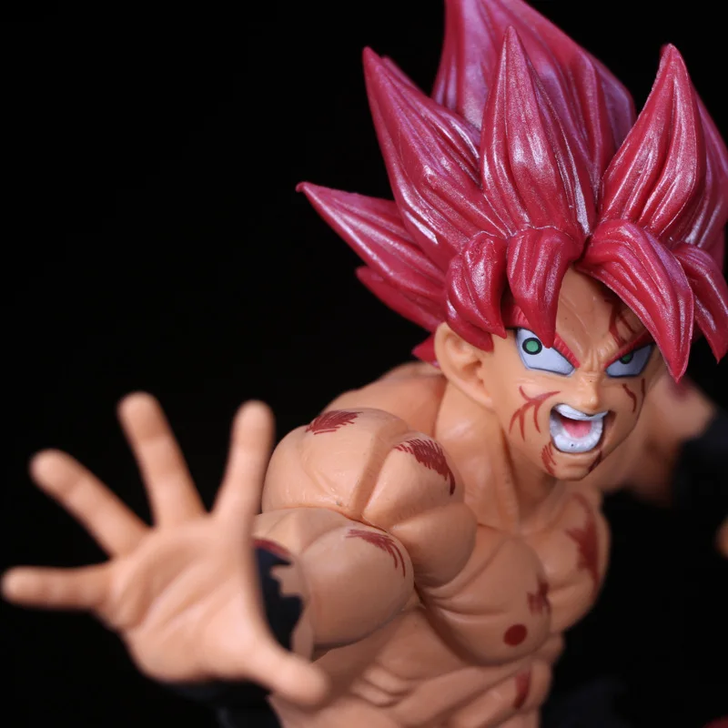 Dragon Ball Z Tenkaichi Budokai черный Сон Гоку ПВХ фигурка модель игрушки Жемчуг дракона DIY