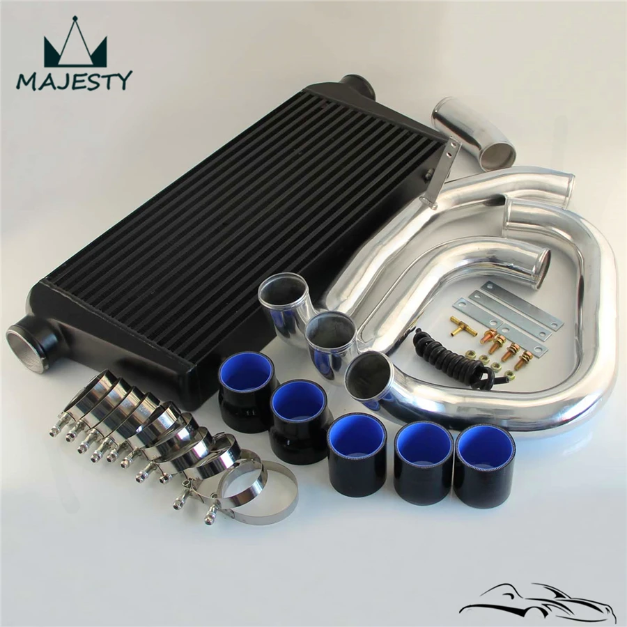 Для N ** ISSAN S KYLINE R32 R33 R34 GTS T черный Комплект переднего интеркулера труб| |