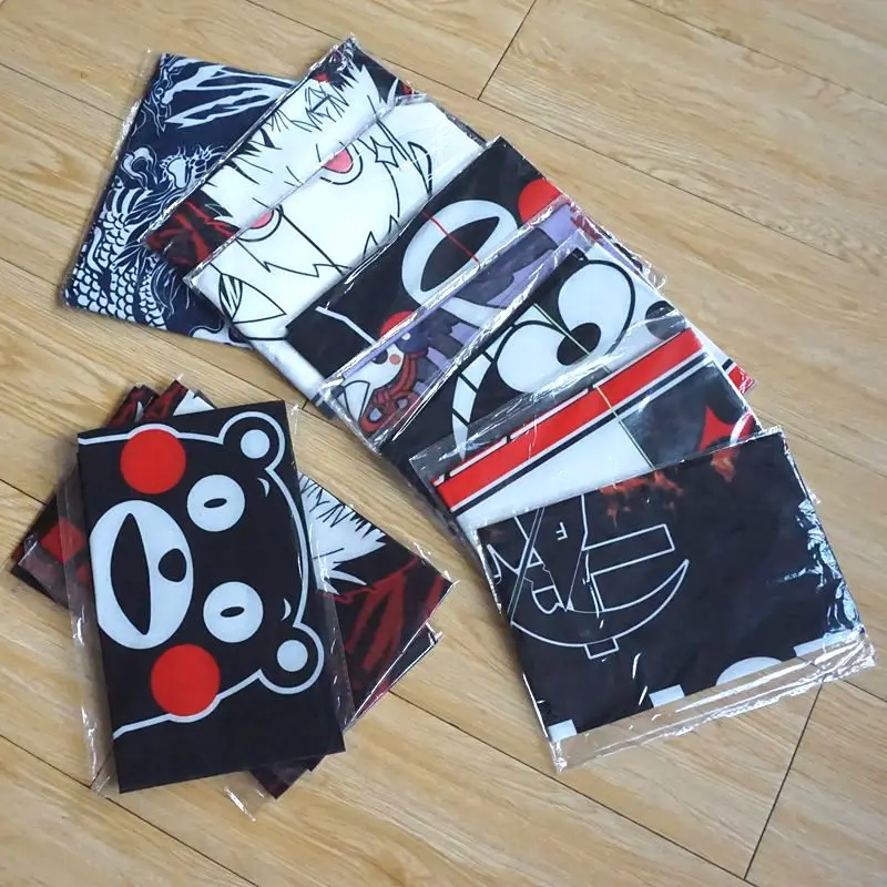 Аниме Danganronpa Gintama Kumamon шифоновый платок Лето 75x36 см Шарф FFF Kantai Коллекция носовой с