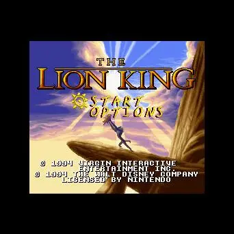 Король Лев 16 бит большой серый карточная игра для NTSC игры Прямая доставка |