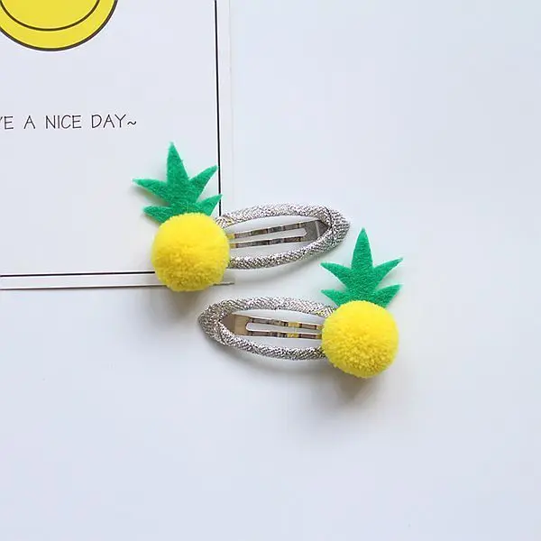 2 шт. детские заколки для волос с фруктами|children hair accessories|hair accessoriesgirls hairpins |