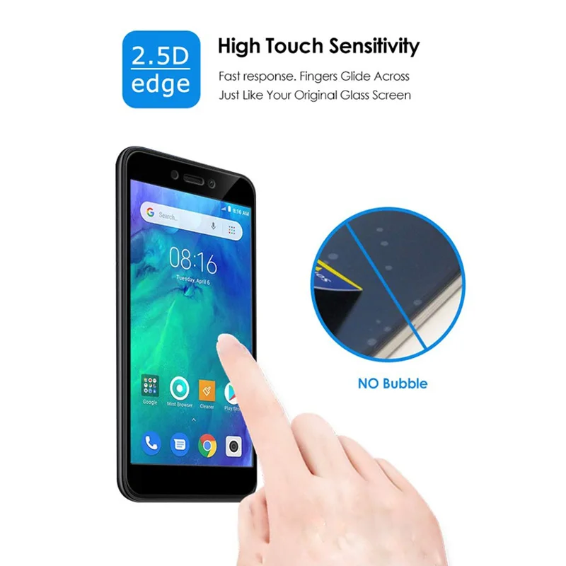 9H Tempered Glass For Xiaomi Redmi Go Full Cover Protective Screen Protector Xiomi RedmiGo Film Safety Glas protection | Мобильные