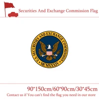 90150cm 6090cm securities and exchange commission flag 3x5ft u s a high quality banner 3045cm car flag 1pc