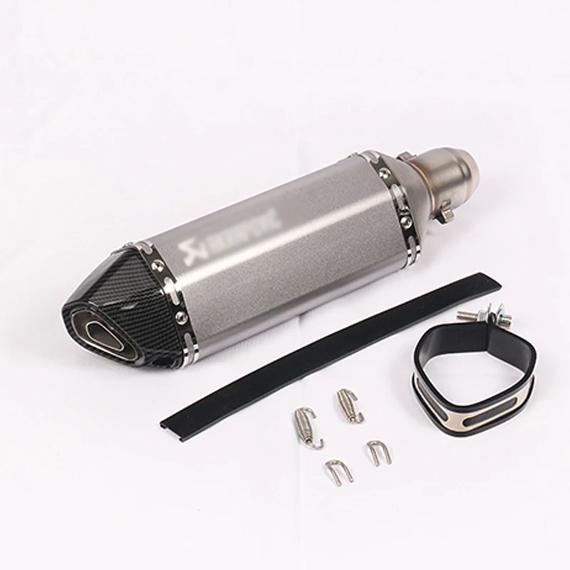 Универсальный 51 мм мото rcycle Глушитель выхлопная труба из нержавеющей стали с DB