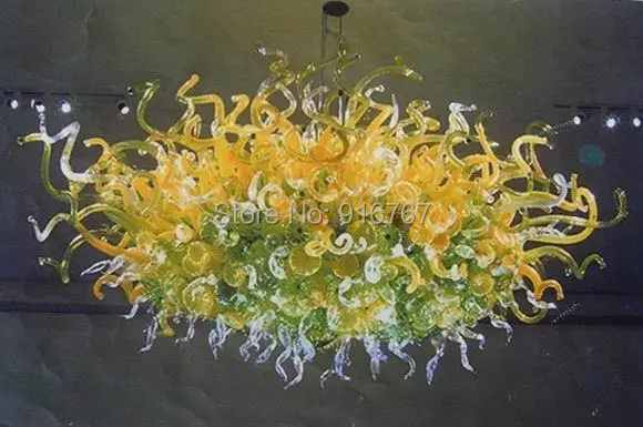 

Modern Hotel Lobby Hand Blown Pendant Lighting