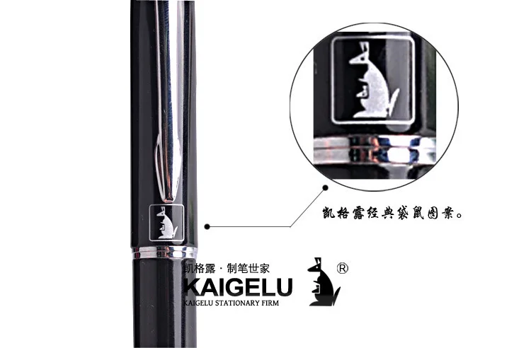 Kaigelu 317 черно-цвет - серебристый клип мода классический бизнес-подарки фонтан