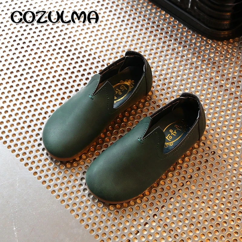 COZULMA Spring Style Kids Shoes For Girls Prinecss Children Flat Sneakers Casual Leather High Quality | Детская одежда и обувь