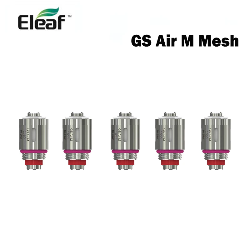 Оригинальный испаритель Eleaf GS Air M Mesh сменная катушка 0 35 Ом 5 шт./лот подходит для