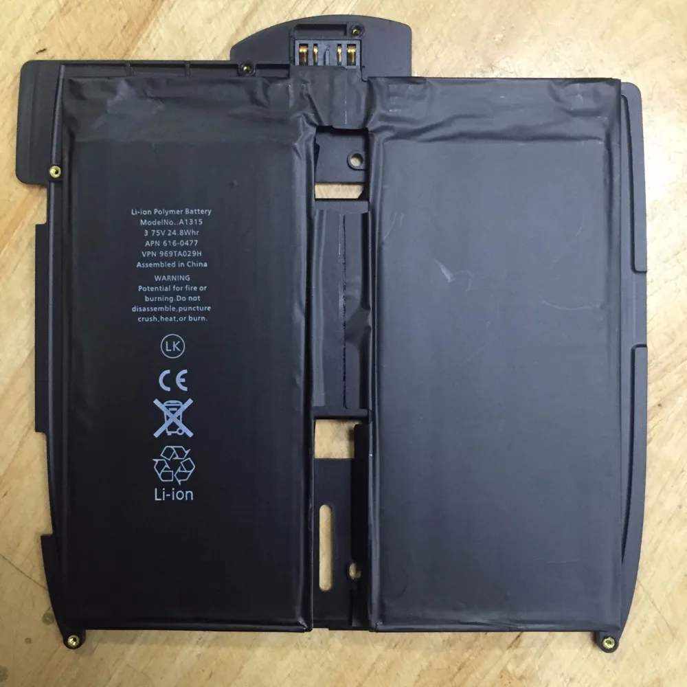 3 75 V 5400mAh Новый литий ионный аккумулятор для iPad 1 го поколения A1315 A1219 A1337 616 0448