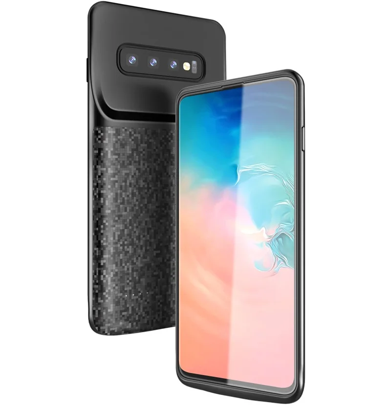 Чехол-аккумулятор для samsung Galaxy S10 S10e, Силиконовый противоударный чехол для зарядного устройства, тонкий Чехол-аккумулятор для samsung S10 Plus