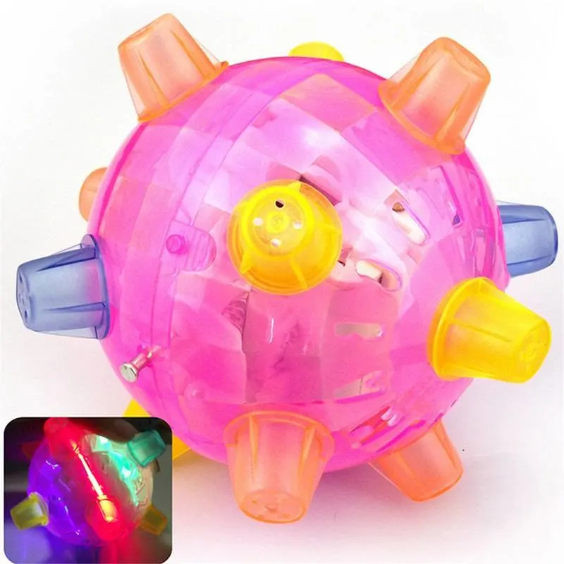 2019 Детские прыжки мяч активации кошка собака жевательные электрические игрушки