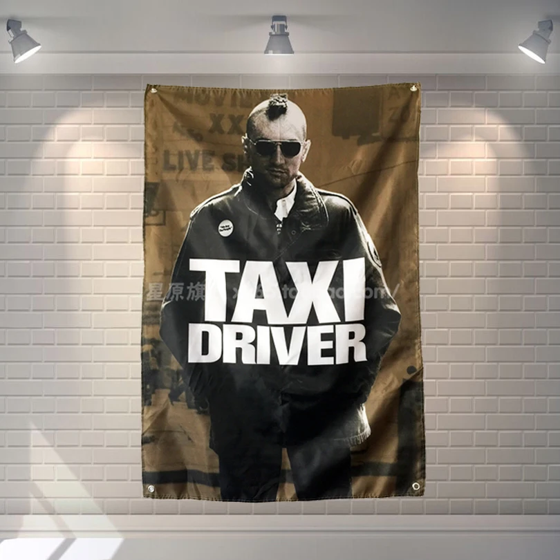 &quotТаксисты&quot Классические фильмы Ткань флаг баннеры и аксессуары бар Бильярд