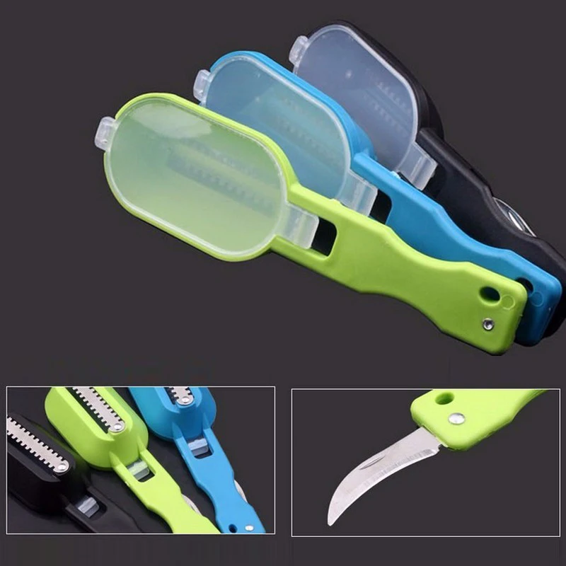 Инструмент для очистки рыбы нож выскабливания рыбные чешуи Kill Creative Home Supply