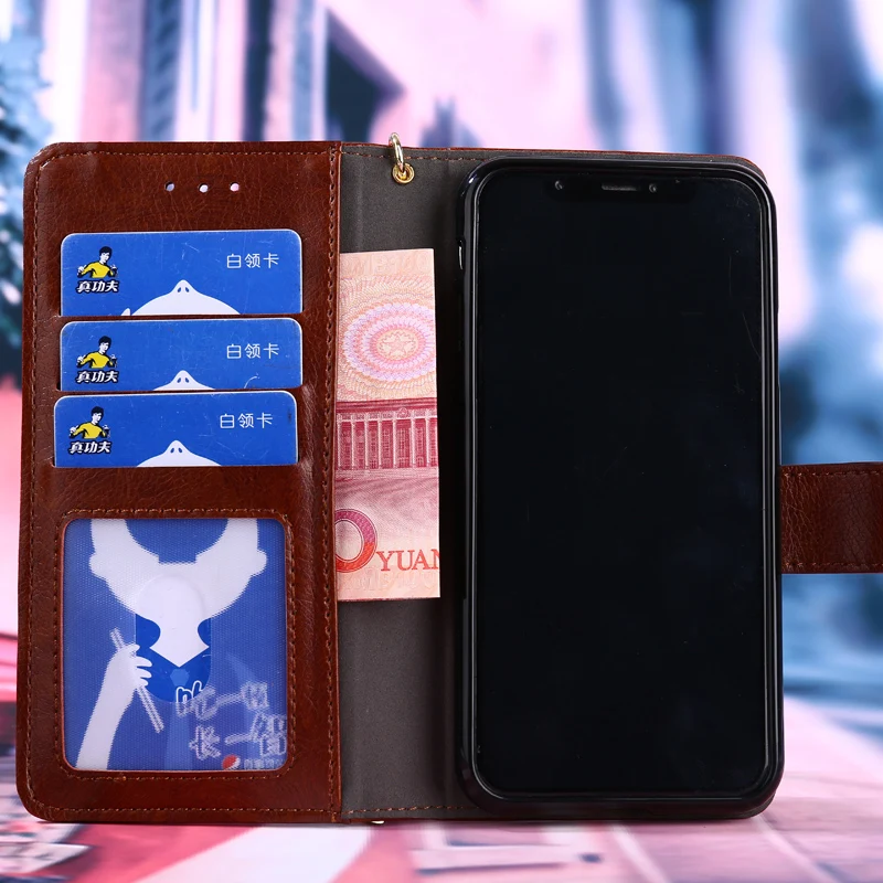 Роскошный кожаный чехол-бумажник с откидной крышкой для ASUS ZE500KL ZE550KL ZE520KL ZE552KL ZE553KL