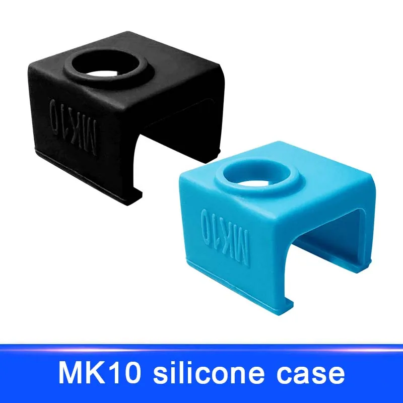 1/3 шт MK10 силиконовые носки нагреватель Блок Крышка для Wanhao i3 QIDI TECH Flashforge