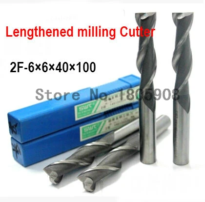 

Free delivery 2 slot 5PCS M6.0 high speed steel straight shank vertical milling cutter milling cutter of end milling cutter