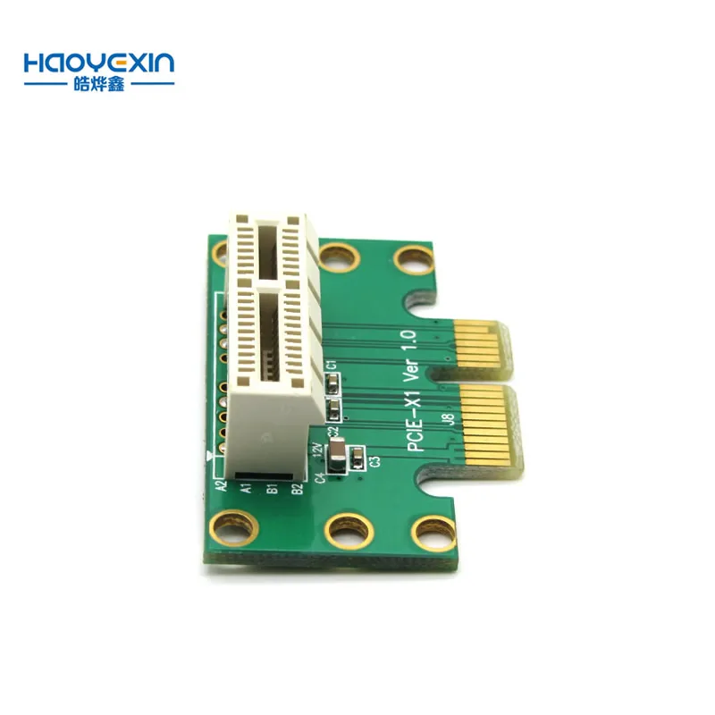 PCI-E1X 36PIN PCI-E PCI Express 1X адаптер Riser Card 90 градусов для 1U серверного корпуса оптовая продажа