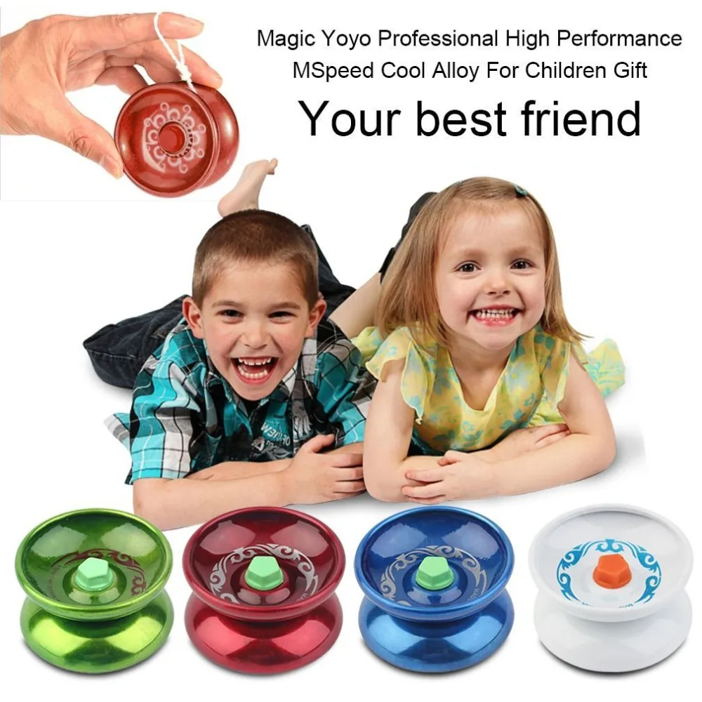 1 шт. лидер продаж Magic Yoyo профессиональный высокая скорость крутой металлический