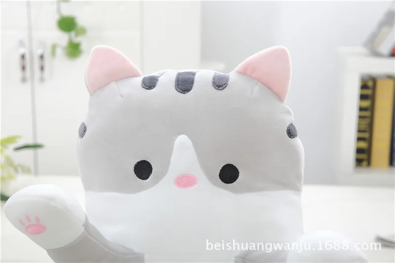 1 шт. милый кот поросенок кролик мультфильм плюшевые игрушки мягкие животные спящие длинные шеи декоративная подушка кукла 50~ 130 см Новинка