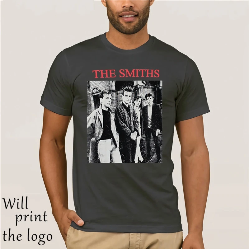 Hot deals summer man Punk Rock T Shirt Smith rock band graphic T-Shirt red logo printed shirt short sleeve t-shirt Tops | Мужская одежда