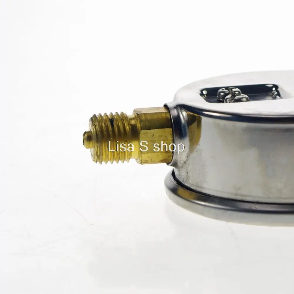 

Shock-proof Pressure Gauge Universal Gauge M14*1.5 60mm Dia 0-1Mpa