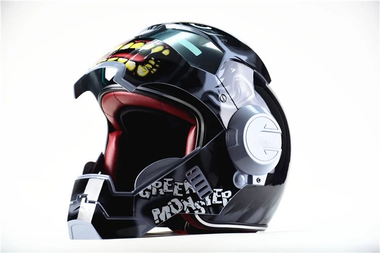 And iron man Personality high-end motorcycle helmet retro the off-road giant ash | Автомобили и мотоциклы