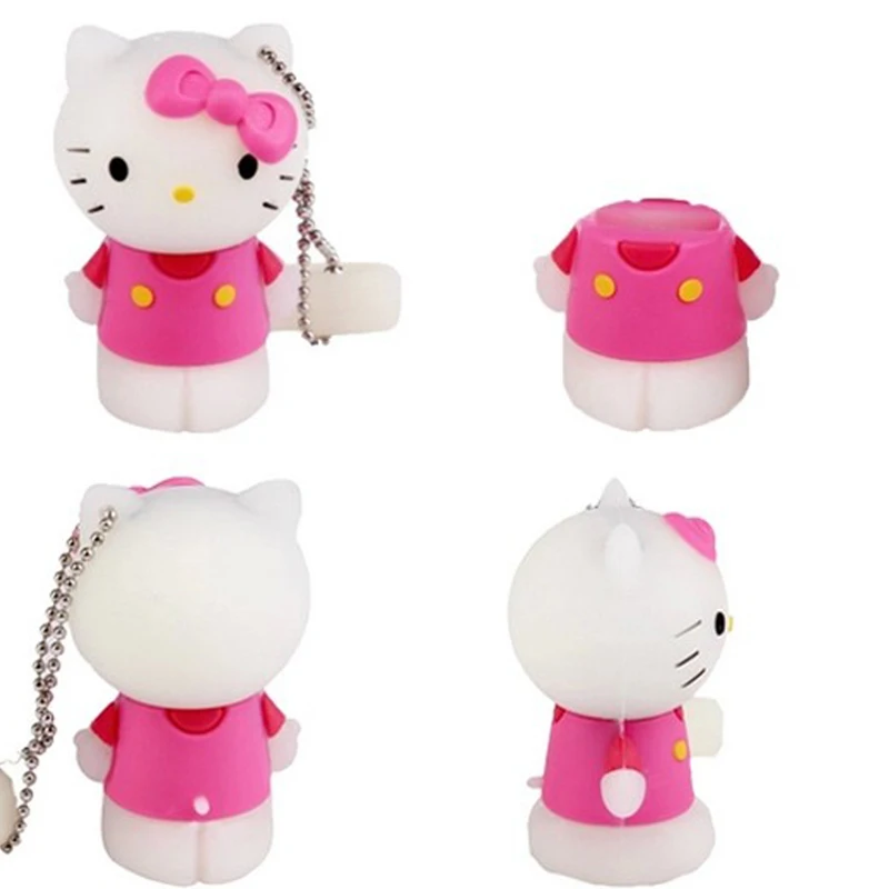 Флеш-накопитель hello kitty usb 32g флеш-накопитель cat 64g флешка 4 Гб u диск 8g 16g с