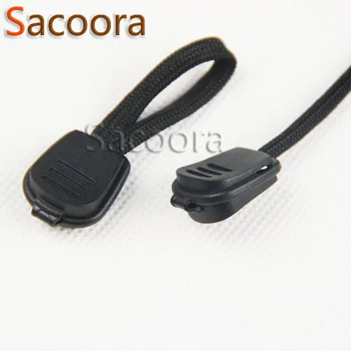 

1000pcs Cord Ends Zipper Pull Cord Lock Stopper For Paracord Sportswear Backpack Garment Size:21mm*17.5mm*10mm