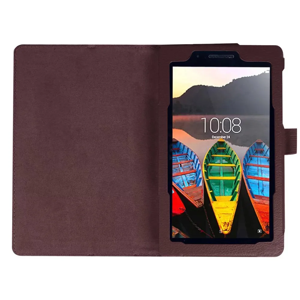 Двухсторонний кожаный чехол-книжка для планшета LenovoTab3 7 ТБ-730M | Компьютеры и офис