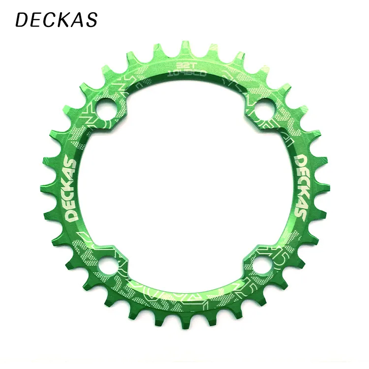 Звездообразная звезда для горного велосипеда DECKAS 104 мм 32/34/ 36/ 38T|chainring bcd|bicycle chain