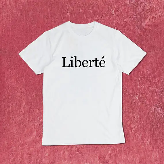 

Liberte T-Shirt moletom do tumblr t shirt casual tops aesthetic t shirt blusa tumblr girl t shirt Unisex Liberte tops t shirt
