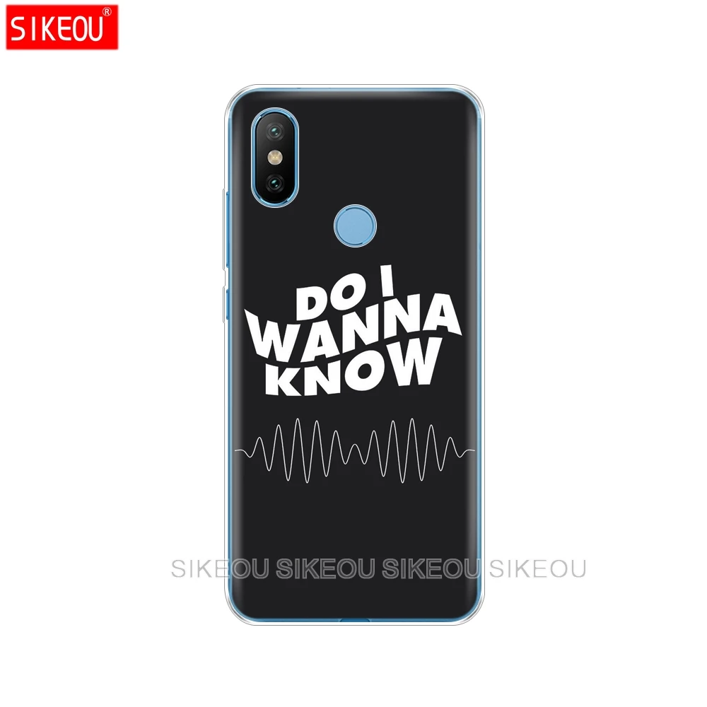 Silicone Cover Case For Xiaomi Mi 8 8SE A1 A2 5 5S 5X 6 Mi5 MI6 NOTE 3 MAX Mix 2 2S ARCTIC MONKEYS | Мобильные телефоны и